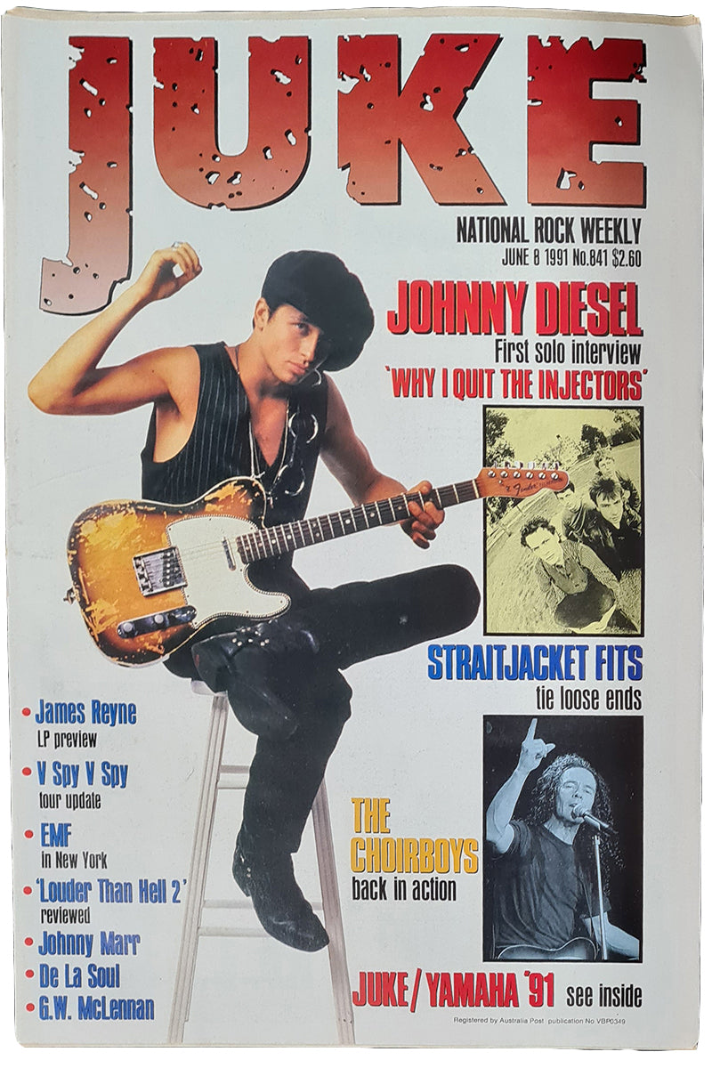 Juke - 8th June 1991 - Issue #841 - Johnny Disel On Cover