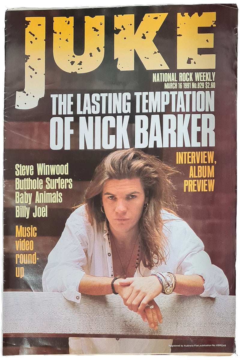 Juke - 16th March 1991 - Issue #829 - Nick Barker On Cover