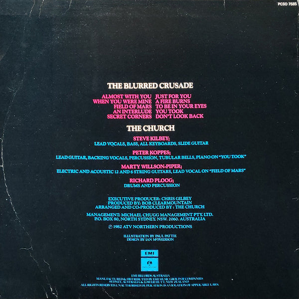 The Blurred Crusade Rare Records Au