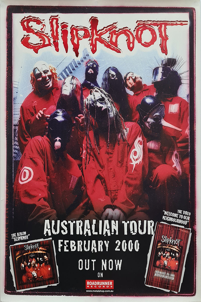 Slipknot Self Titled Album Release Poster