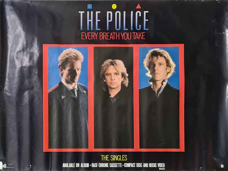 &#39;Every Breath You Take - The Singles&#39; Promo Poster