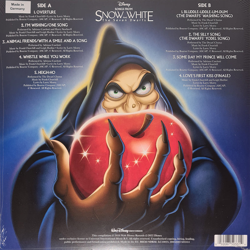 Songs From Snow White And The Seven Dwarfs