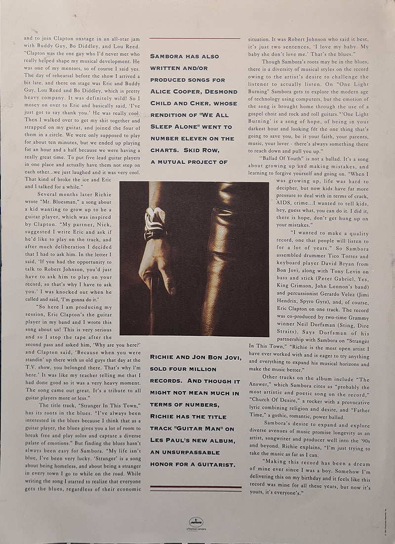 &#39;Stranger In This Town&#39; Press Kit