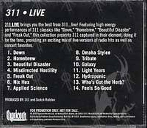 311 - Live - 2