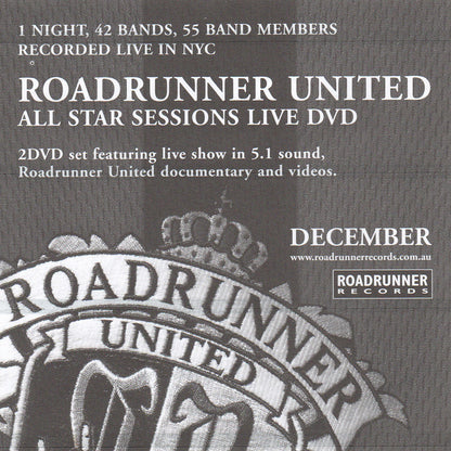 The All Star Sessions' Live DVD Sticker