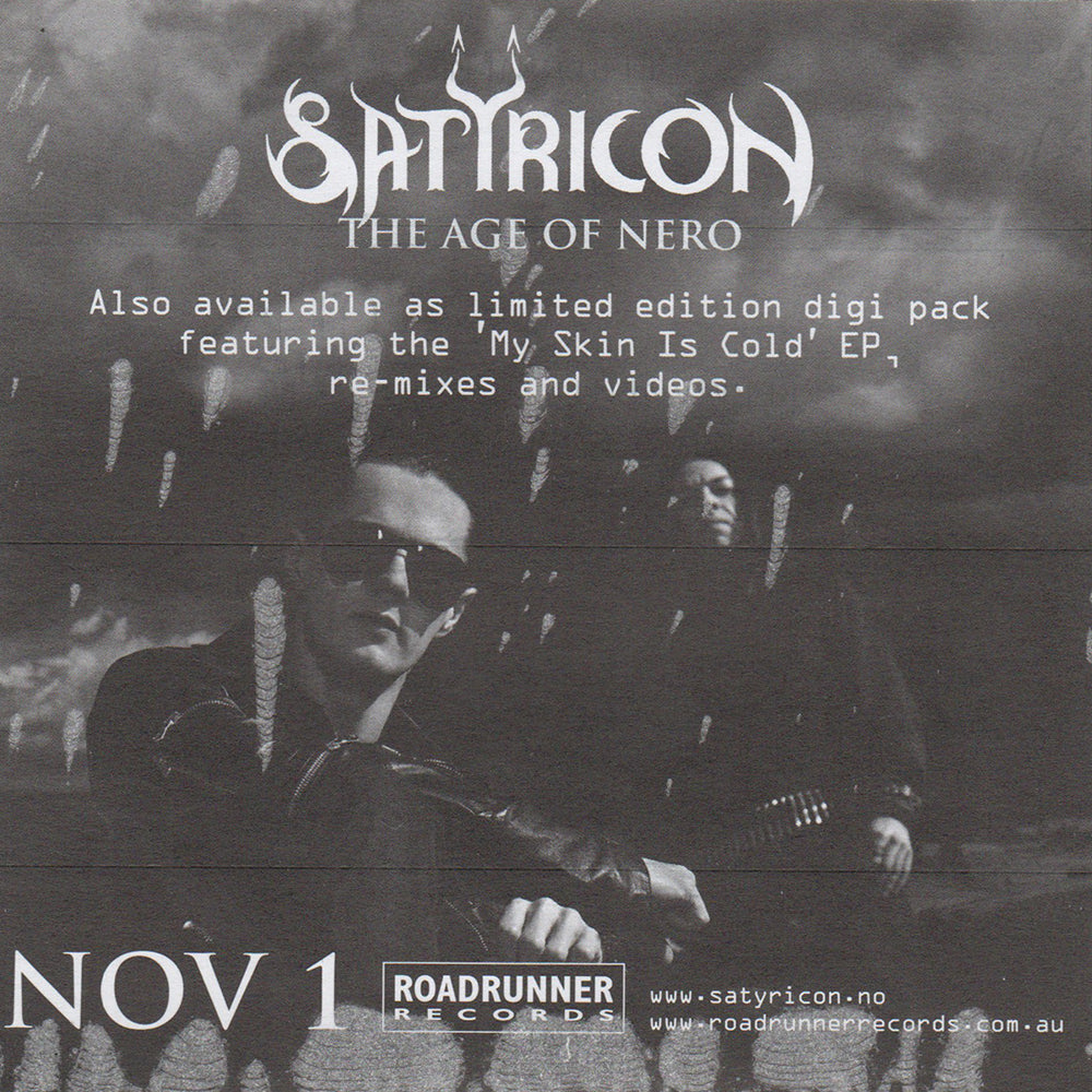 The Age Of Nero' Album Sticker