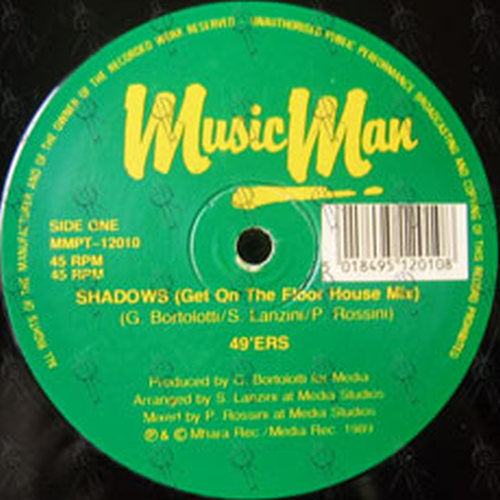 49&#39;ERS - Shadows (Get On The Floor House Mix) - 3