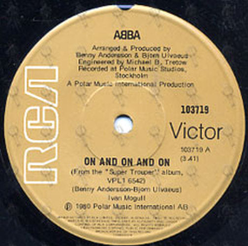 ABBA - On And On And On / The Piper - 2