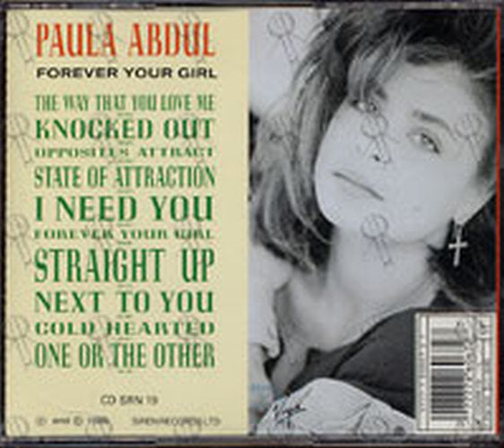 ABDUL-- PAULA - Forever Your Girl - 2