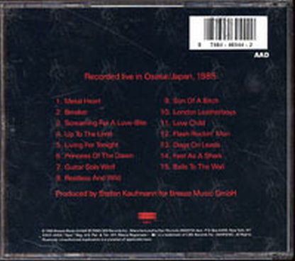 ACCEPT - Staying A Life - 2