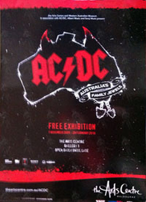 AC/DC - &#39;Australia&#39;s Family Jewels&#39; Exhibition Poster - 1