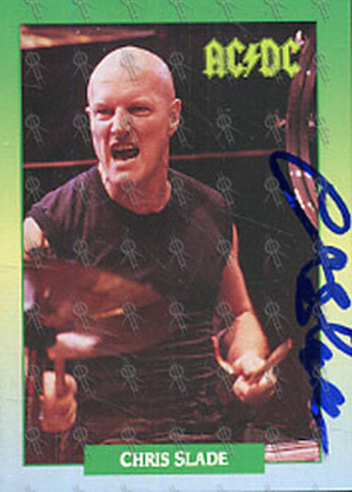 AC/DC - Chris Slade Rockcard - 1