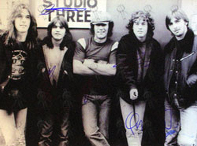 AC/DC - Custom Framed &#39;Studio Three&#39; 12 x 16 Photograph - 2