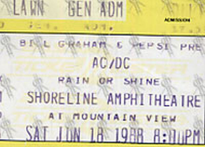 AC/DC - Shoreline Amphitheatre