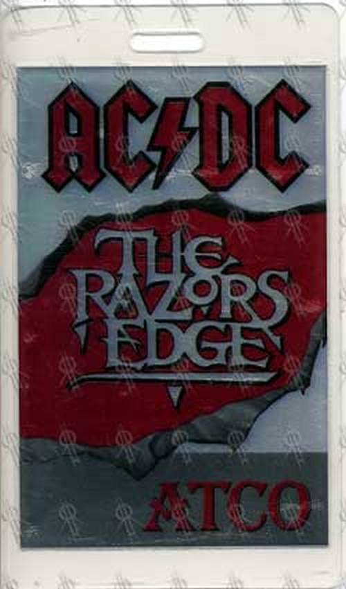 AC/DC - &#39;The Razors Edge&#39; ATCO Laminate - 1