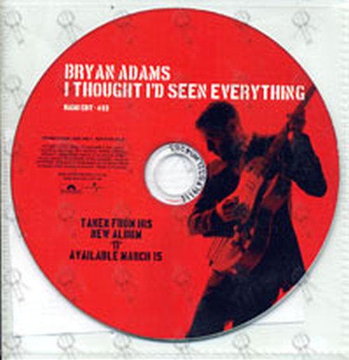 ADAMS-- BRYAN - I Thought I'd Seen Everything (radio edit) - 1