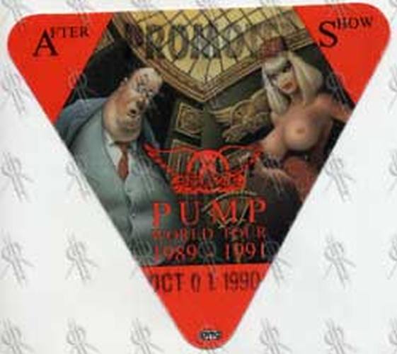 AEROSMITH - 'Pump' 1989-1991 World Tour Pass - 1