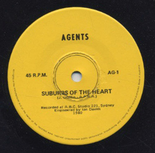 AGENTS - Suburbs Of The Heart - 3