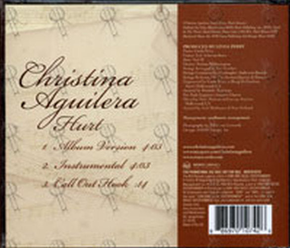 AGUILERA-- CHRISTINA - Hurt - 2