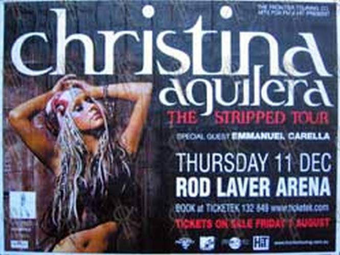 AGUILERA-- CHRISTINA - Rod Laver Arena