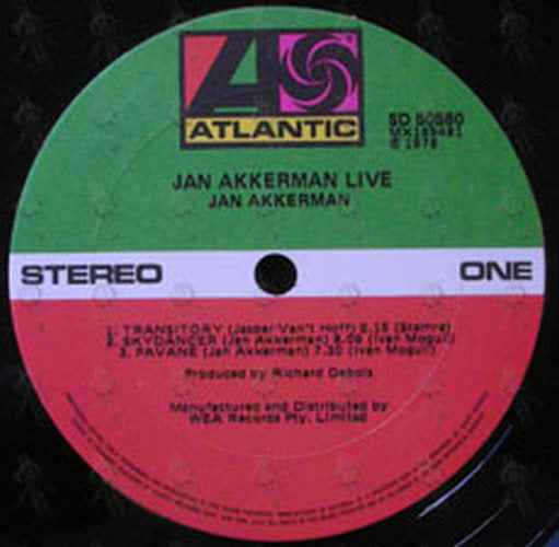 AKKERMAN-- JAN - Live - 3