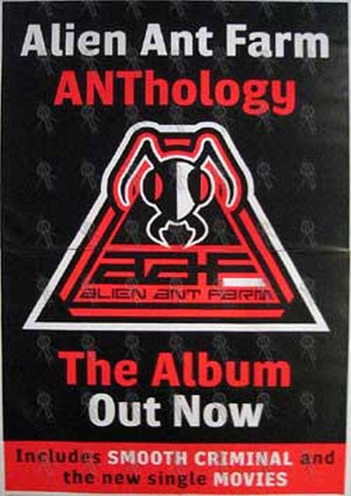 ALIEN ANT FARM - 'Anthology' Album Poster - 1
