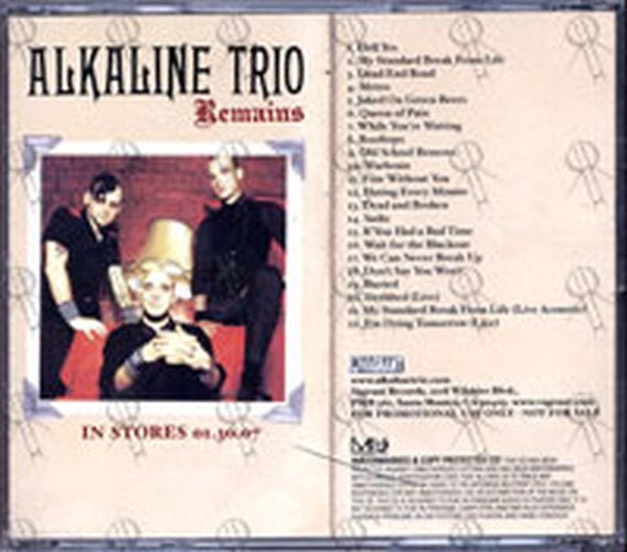 ALKALINE TRIO - Remains - 2