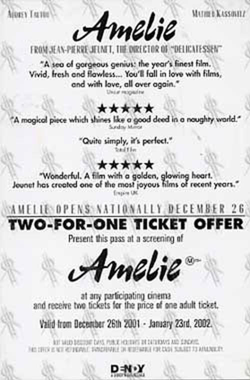 AMELIE - Postcard - 2