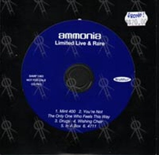 AMMONIA - Limited Live And Rare - 1