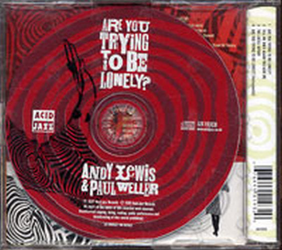 ANDY LEWIS & PAUL WELLER - Are You Trying To Be Lonely? - 2