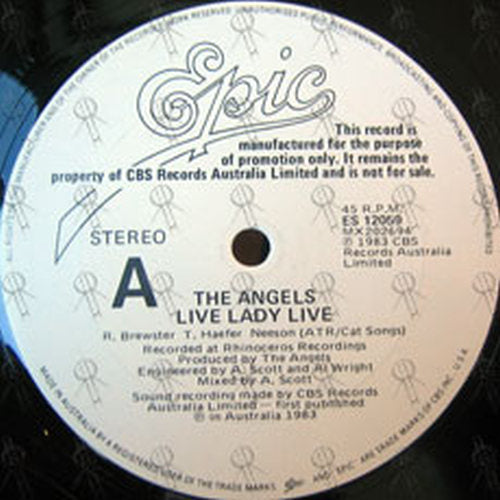 ANGELS-- THE - Live Lady Live - 3