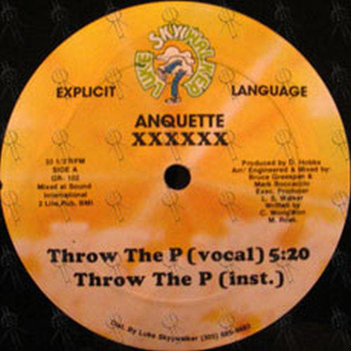 ANQUETTE - Throw The P - 2