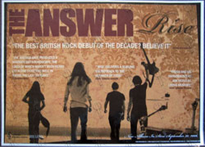 Rise' Album Laminated Display - Rare Records Au