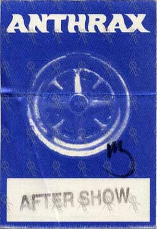 ANTHRAX - After Show Pass - 1