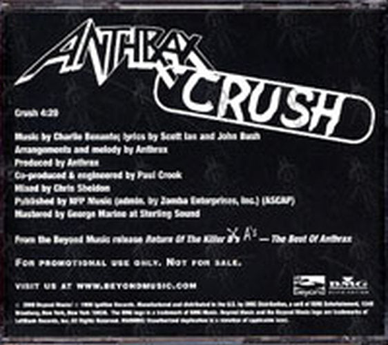 ANTHRAX - Crush - 2