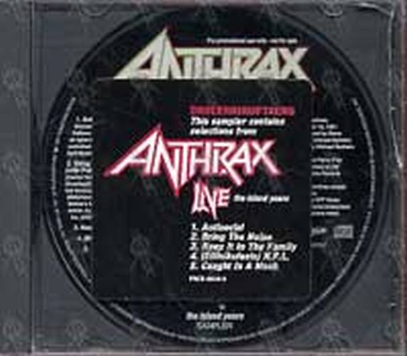 ANTHRAX - Live: The Island Years - 1