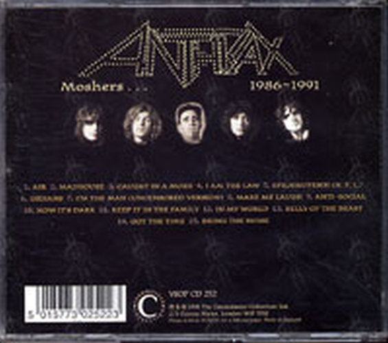 ANTHRAX - Moshers... 1986-1991 - 2