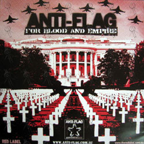ANTI-FLAG - &#39;For Blood And Empire&#39; Album Poster - 1