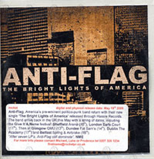 ANTI-FLAG - The Bright Lights Of America - 1