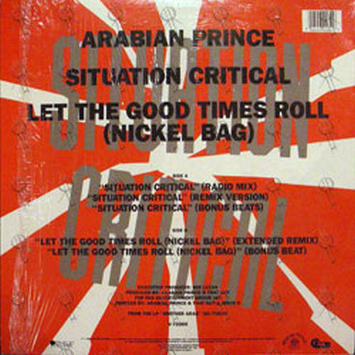 ARABIAN PRINCE - Situation Critical - 2