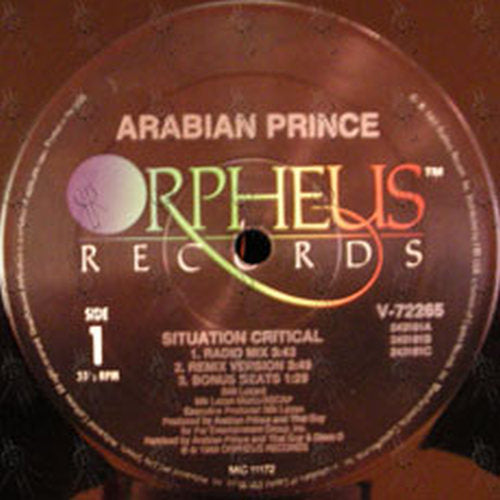 ARABIAN PRINCE - Situation Critical - 3