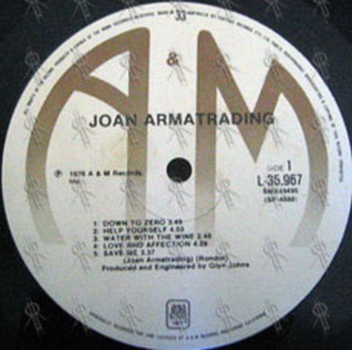 ARMATRADING-- JOAN - Joan Armatrading - 3