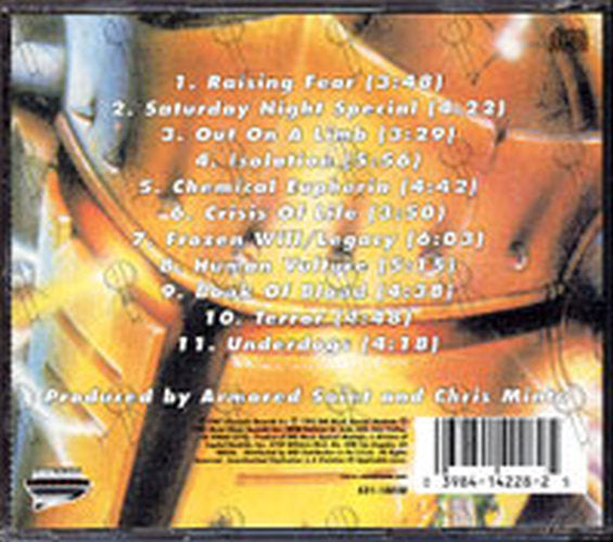 ARMORED SAINT - Raising Fear - 2