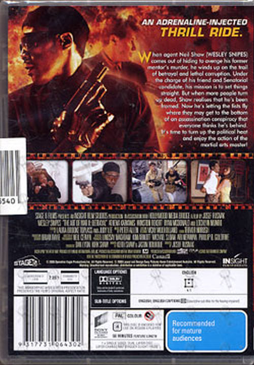 The Art Of War 2 Betrayal Soundtrack The Art Of War II: Betrayal - Rare Records Au