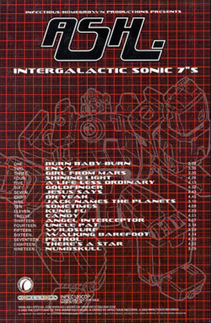 ASH - Intergalactic Sonic 7"s - 2