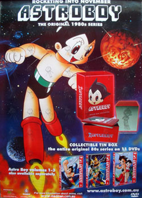 ASTRO BOY - 80's Series DVD Promotional Poster - 1