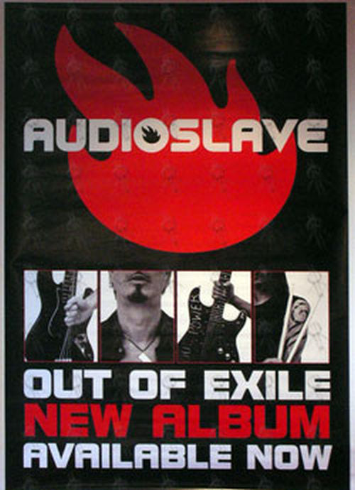 AUDIOSLAVE - 'Out Of Exile' Album Promo Poster - 1