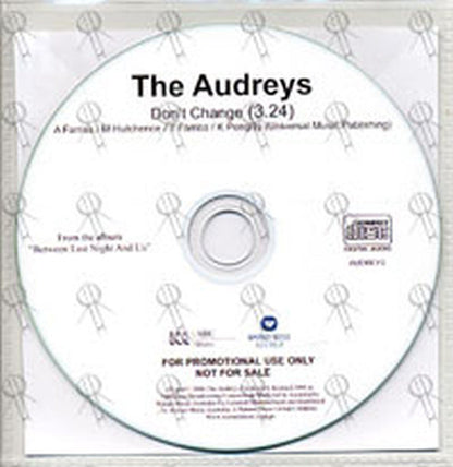 AUDREYS-- THE - Don't Change - 2