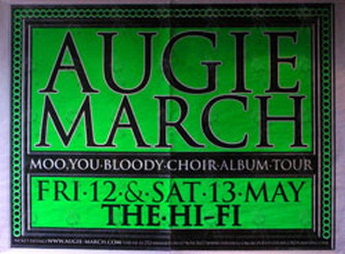 AUGIE MARCH - Hi-Fi Bar