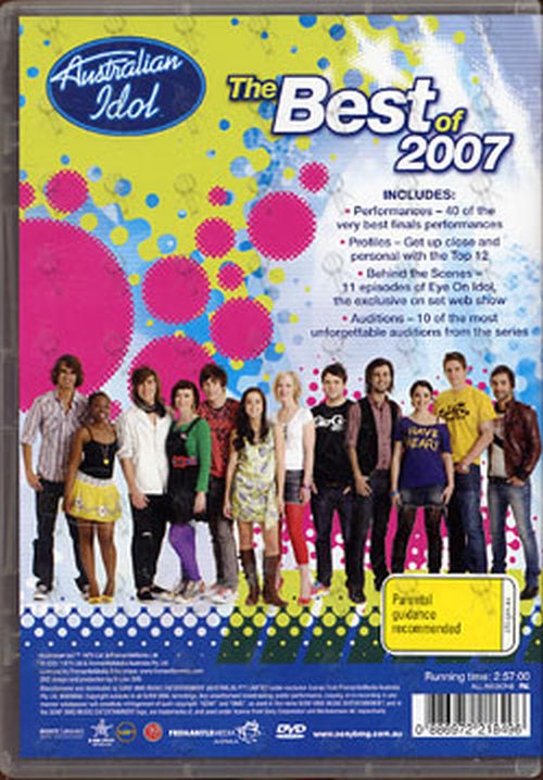 AUSTRALIAN IDOL - The Best Of 2007 - 2